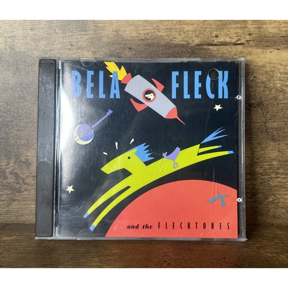 1990 Bela Fleck & The Flecktones Warner Bros Cd Tested Working Fast Shipping
